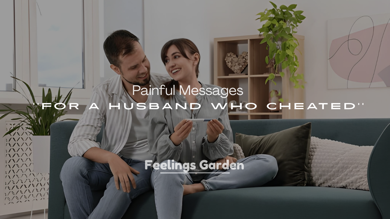 250+ Short Painful Messages for a Husband Who Cheated