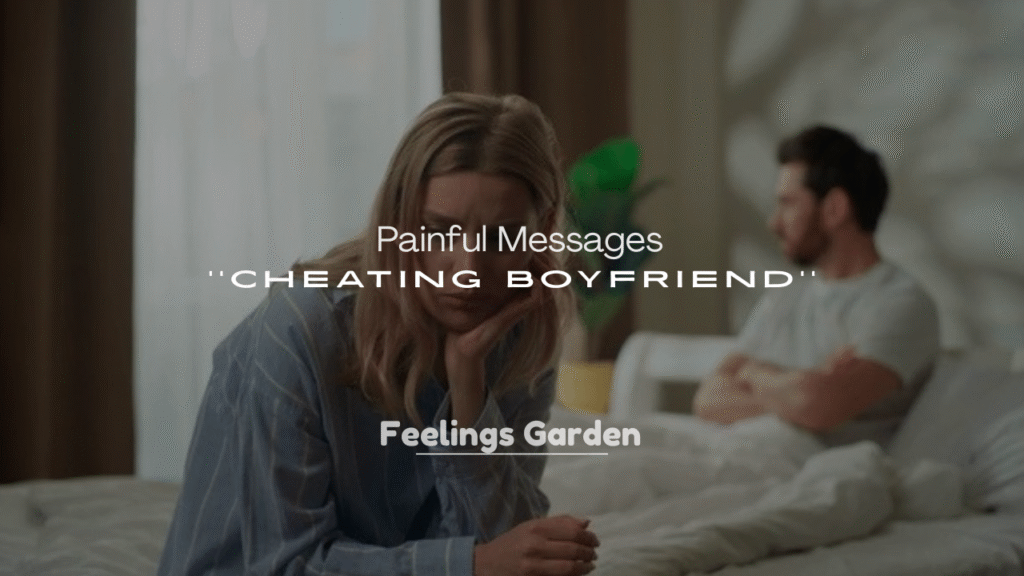 250+ Painful Messages to a Cheating Boyfriend