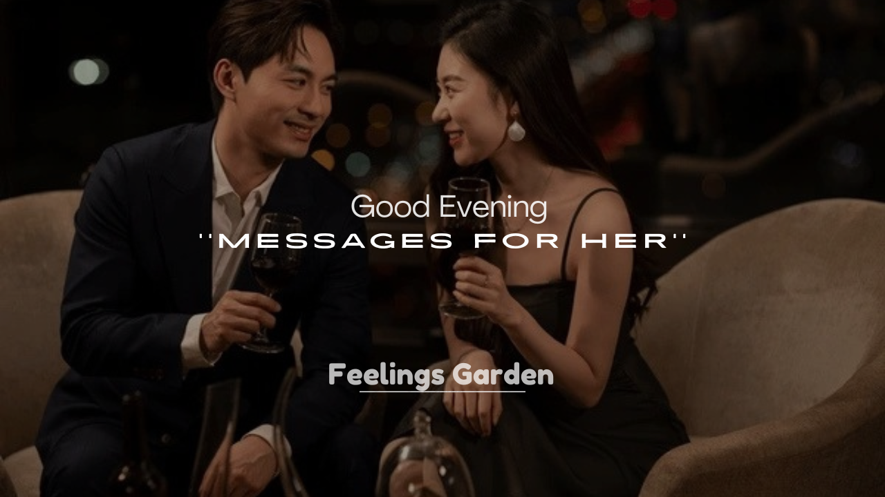 250+ Cute Good Evening Messages for Her